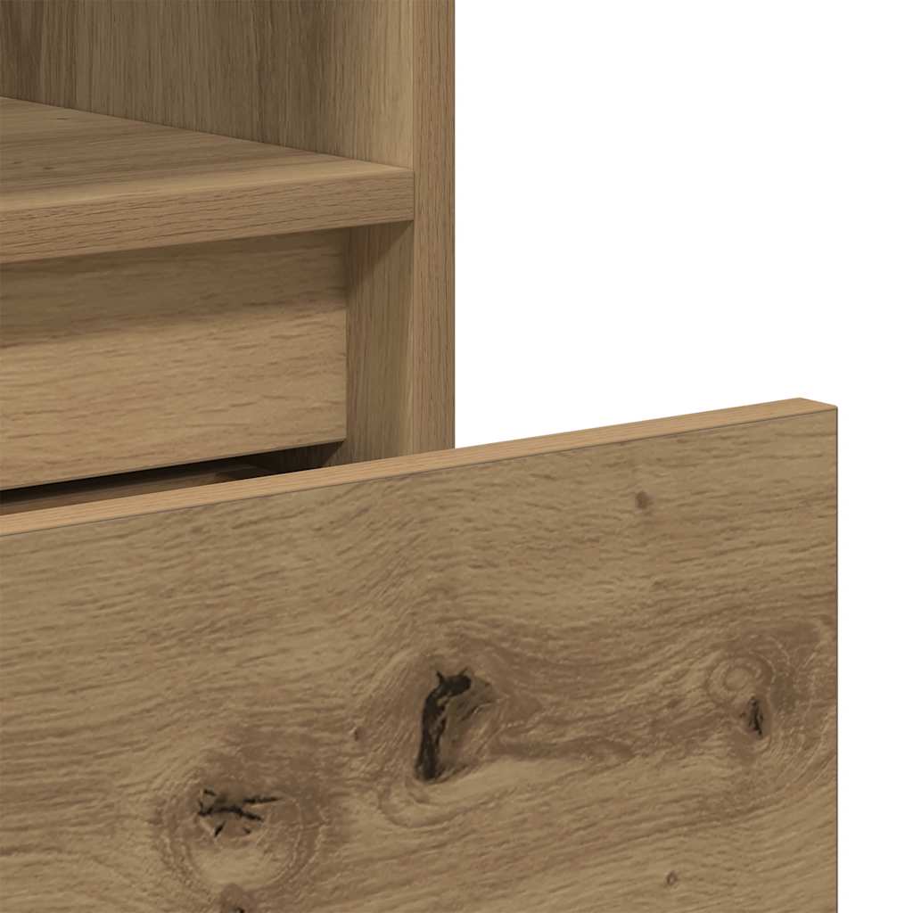 vidaXL Ντουλάπι βιβλίων Artisan Oak 36x30x171 cm Κατασκευασμένο ξύλο