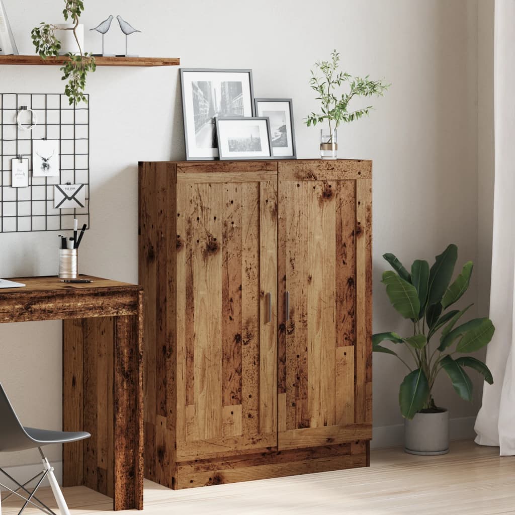 vidaXL Βιβλιοθήκη Παλαιό Ξύλο 82,5 x 30,5 x 115 εκ. Επεξ. Ξύλο