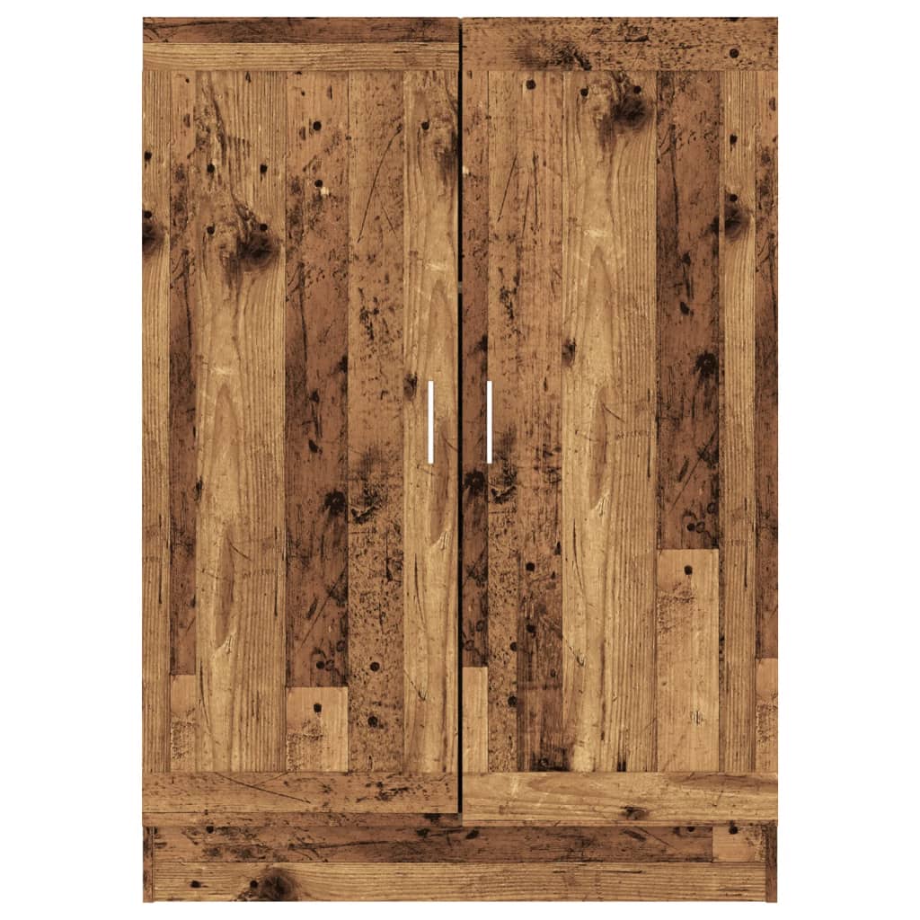 vidaXL Βιβλιοθήκη Παλαιό Ξύλο 82,5 x 30,5 x 115 εκ. Επεξ. Ξύλο