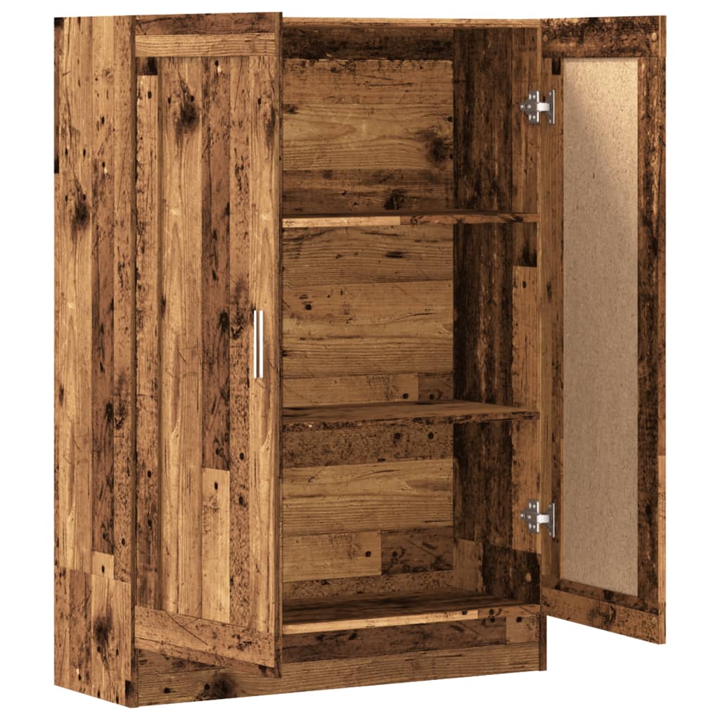 vidaXL Βιβλιοθήκη Παλαιό Ξύλο 82,5 x 30,5 x 115 εκ. Επεξ. Ξύλο