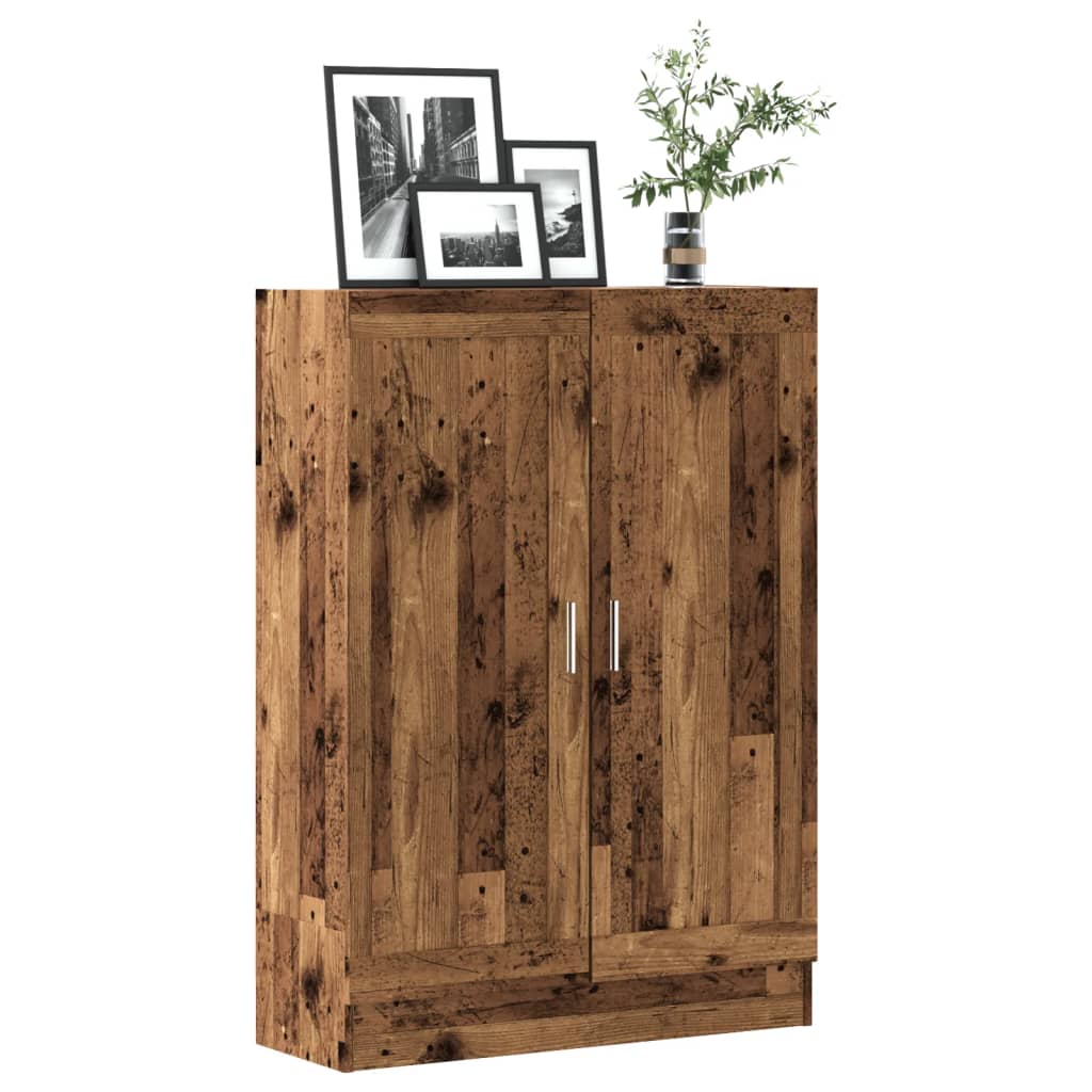 vidaXL Βιβλιοθήκη Παλαιό Ξύλο 82,5 x 30,5 x 115 εκ. Επεξ. Ξύλο