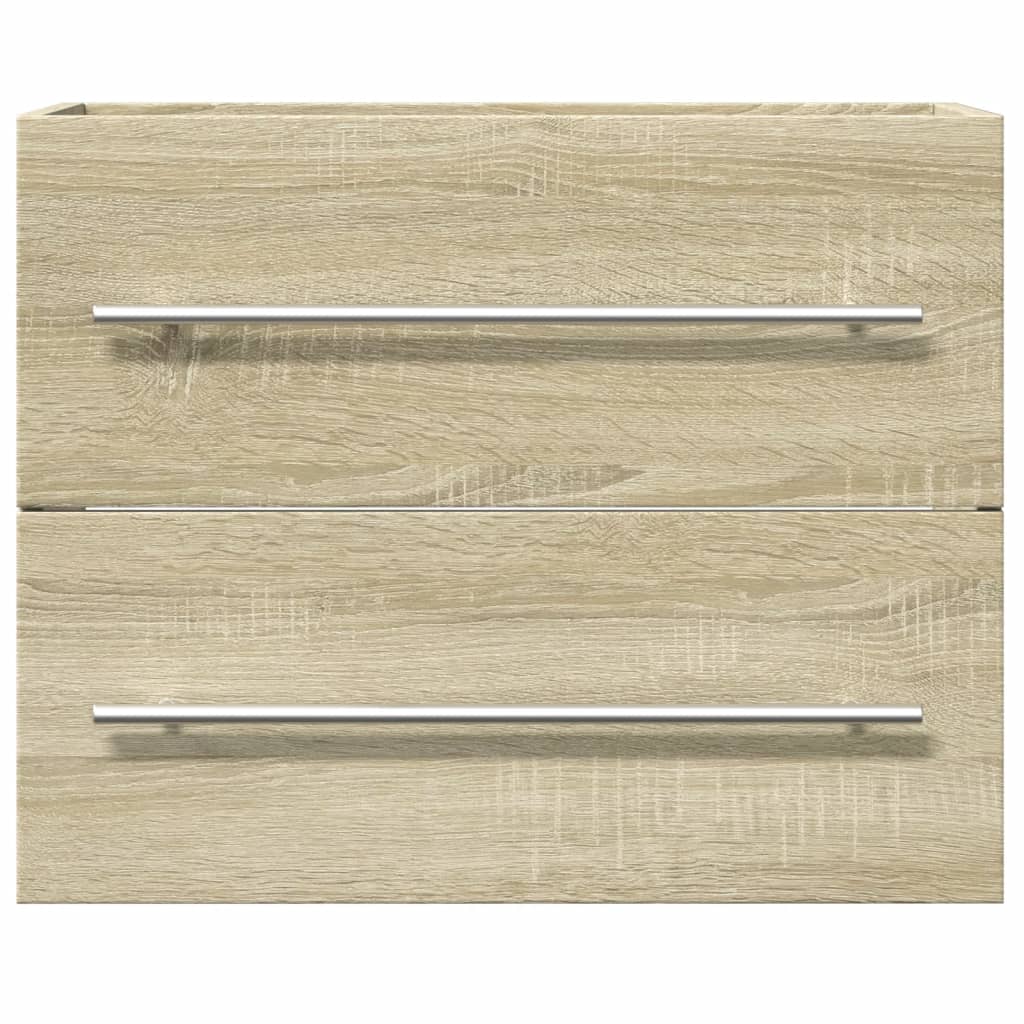 vidaXL Ντουλάπι Νιπτήρα Sonoma Δρυς 60 x 38,5 x 48 εκ. από Επεξ. Ξύλο