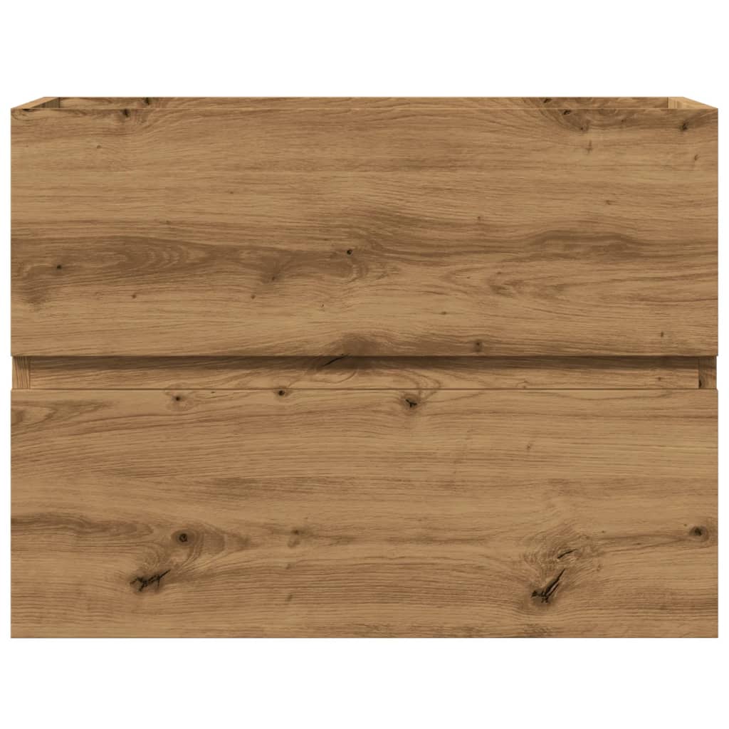 vidaXL Ντουλάπι Μπάνιου Αρτισιανή Δρυς 60x38,5x45 εκ. Επεξ. Ξύλο