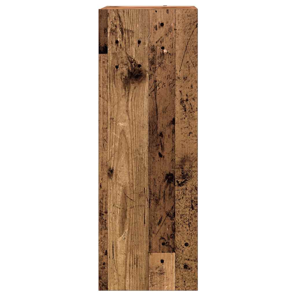 ντουλάπι τηλεόρασης vidaXL Παλιό ξύλο 30,5x30x90 cm Ξύλινη κατασκευή
