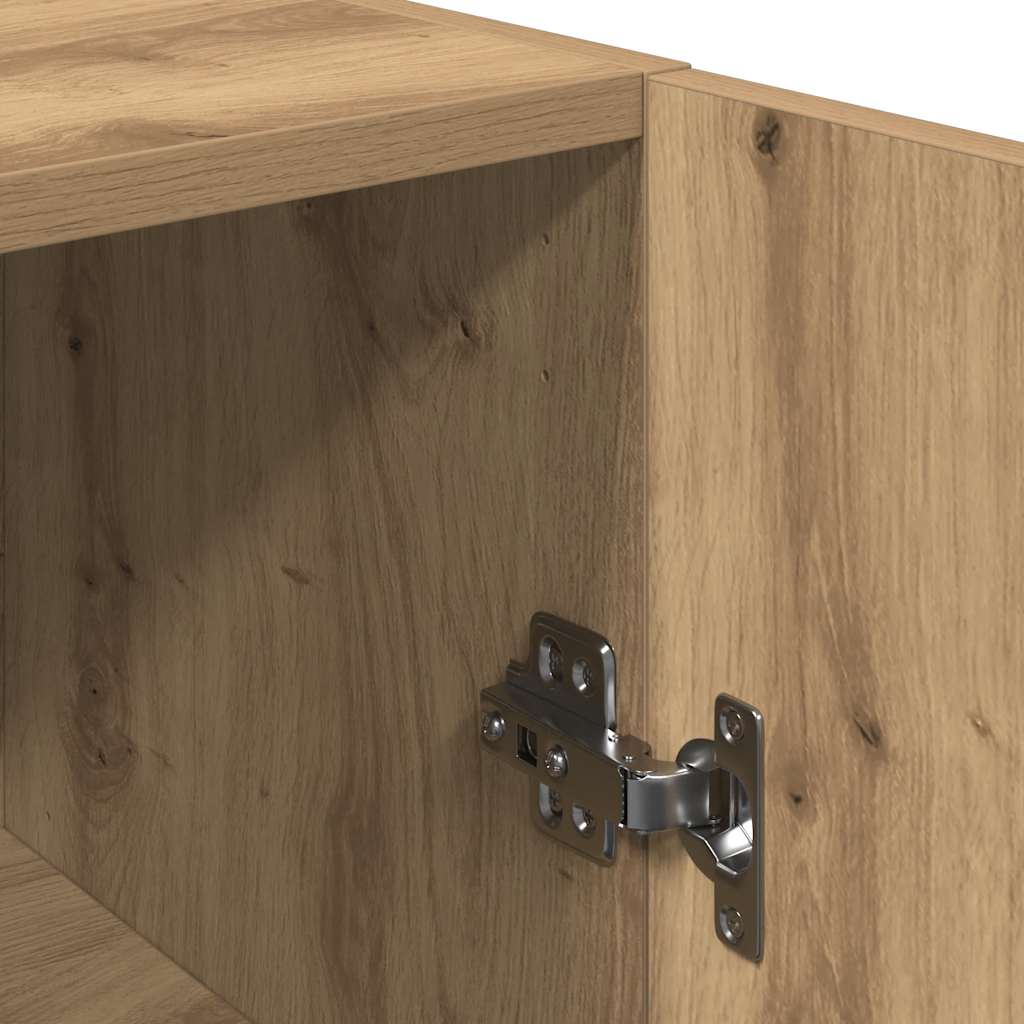 vidaXL Ντουλάπι τηλεόρασης Artisan Oak Κατασκευασμένο ξύλο