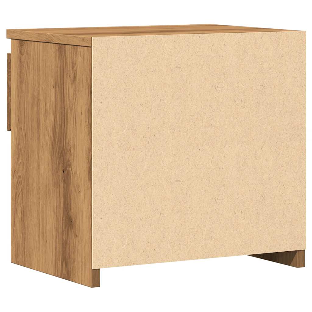 vidaXL Κομοδίνο ντουλάπι Artisan Oak 40x30x39 cm Κατασκευασμένο ξύλο
