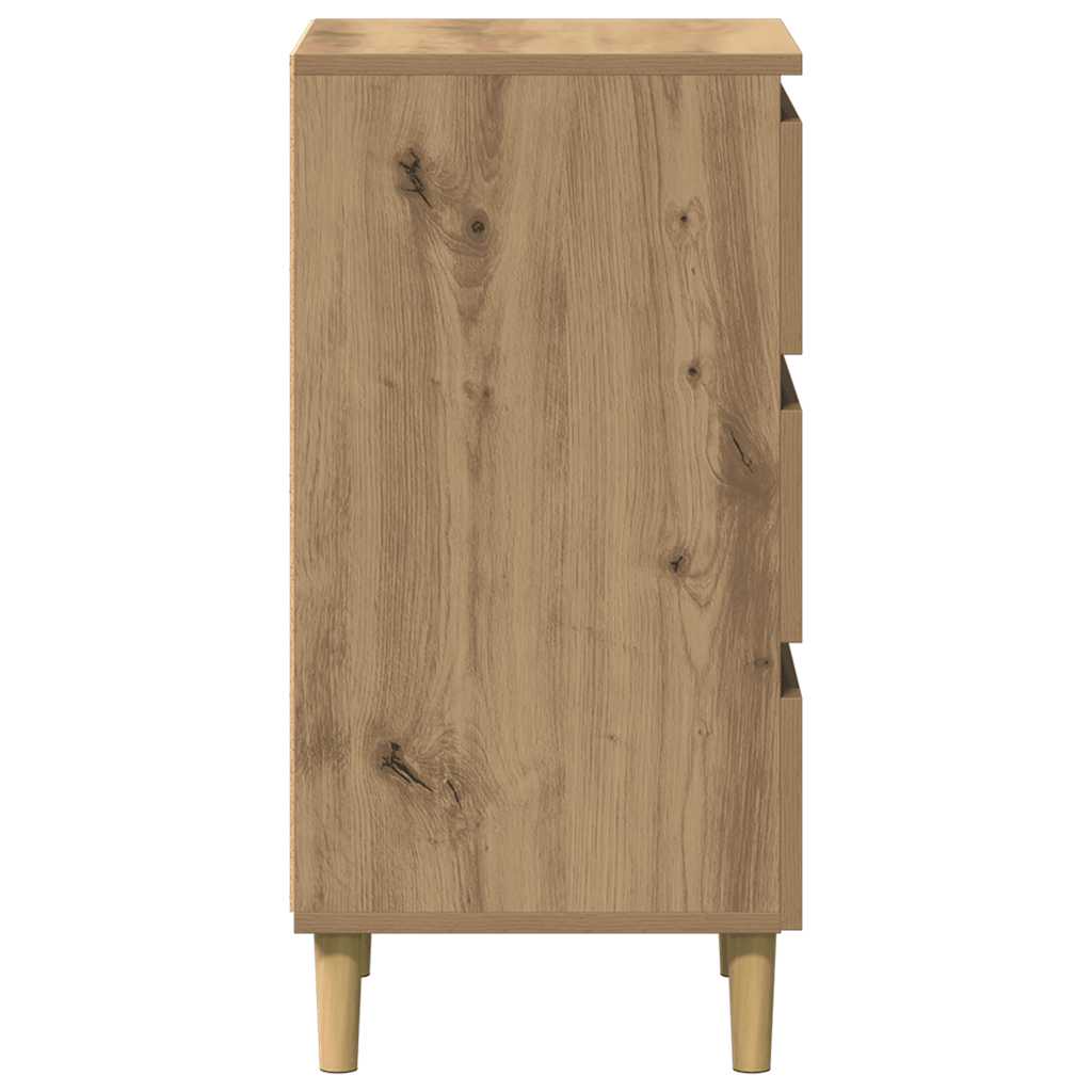 vidaXL Κομοδίνο 40 x 35 x 69 εκ. από Επεξεργασμένο Ξύλο