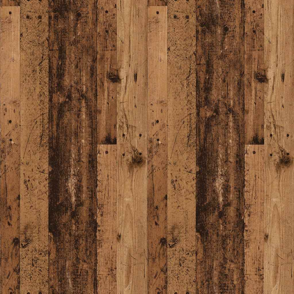 vidaXL Έπιπλο Τηλεόρασης Παλιό Ξύλο 102x35x50 εκ. από Μοριοσανίδα