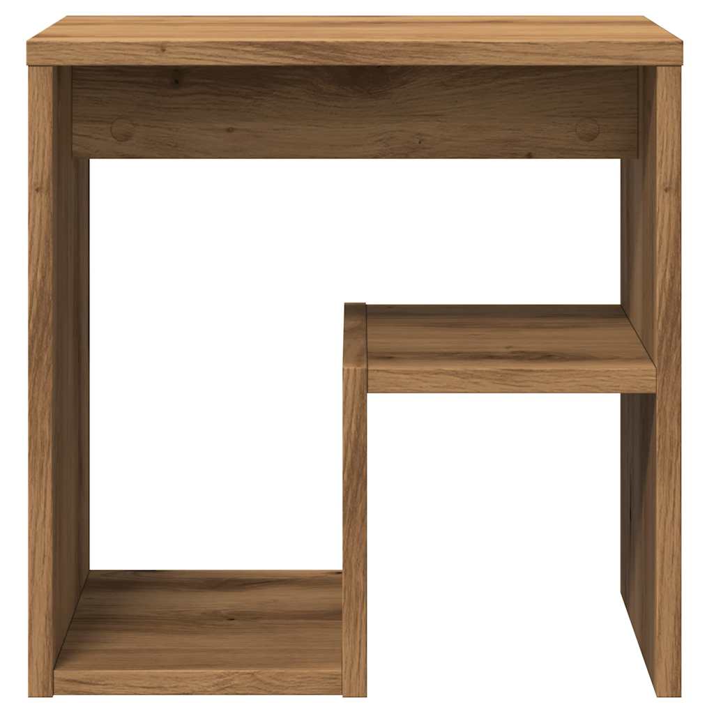 vidaXL Κομοδίνα 2 τεμ. Τεχνίτης Δρυς 40x30x40 εκ. από Επεξεργ. Ξύλο