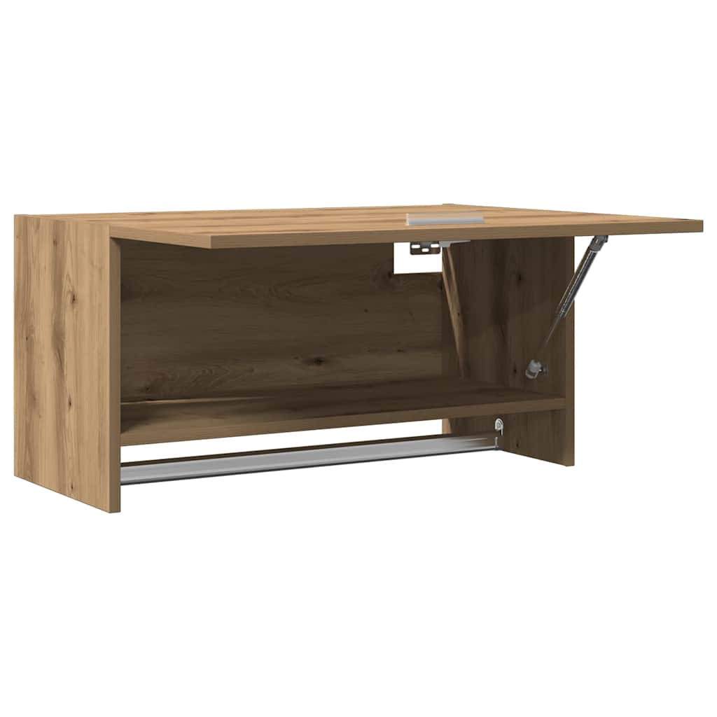 vidaXL Ντουλάπα Artisan Δρυς 70x32,5x35 cm Ξύλο μηχανής