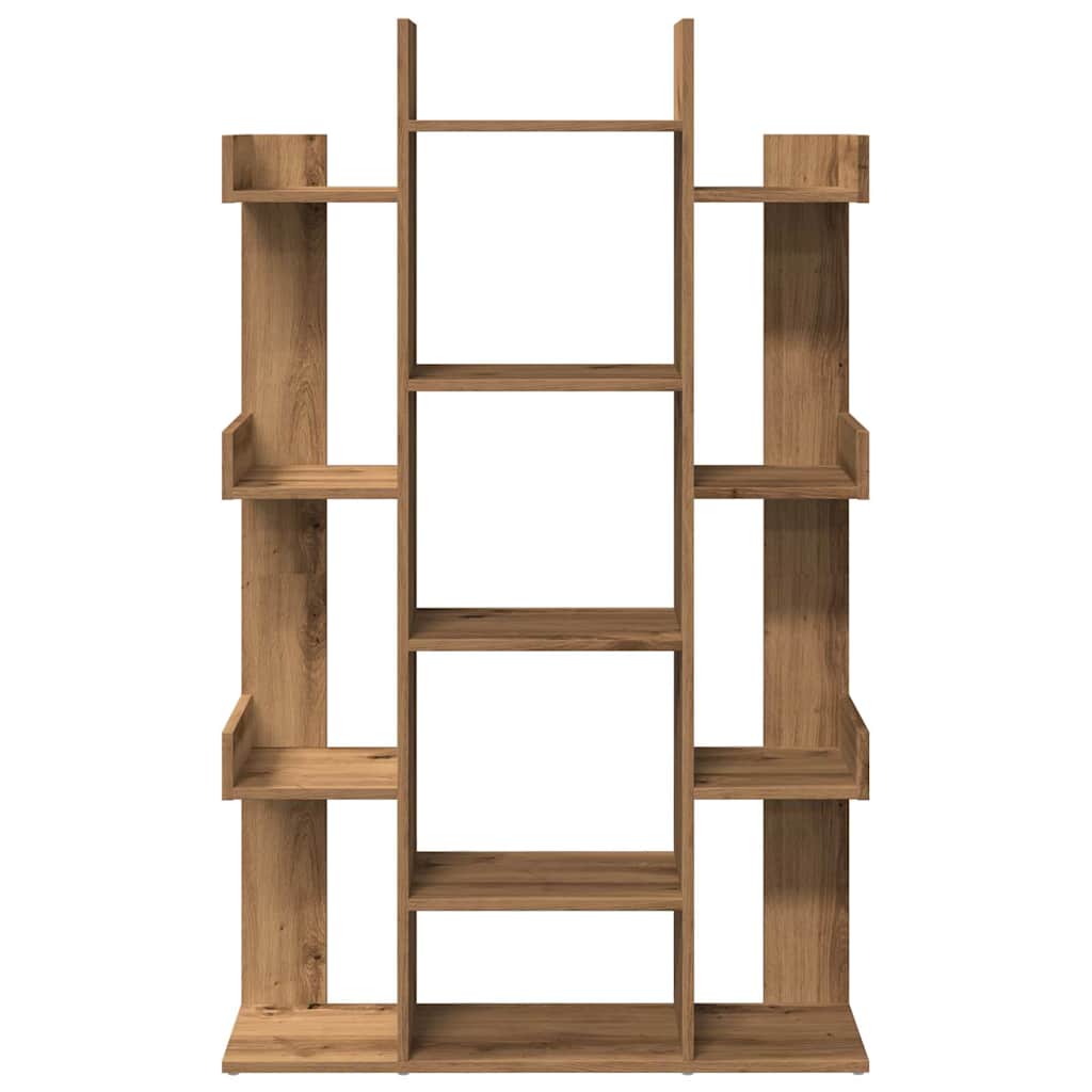vidaXL Ντουλάπι βιβλίων Artisan Oak 86x25,5x140 cm Ξύλο μηχανής