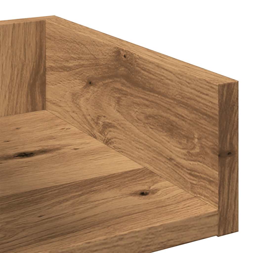 vidaXL Ντουλάπι βιβλίων Artisan Oak 86x25,5x140 cm Ξύλο μηχανής