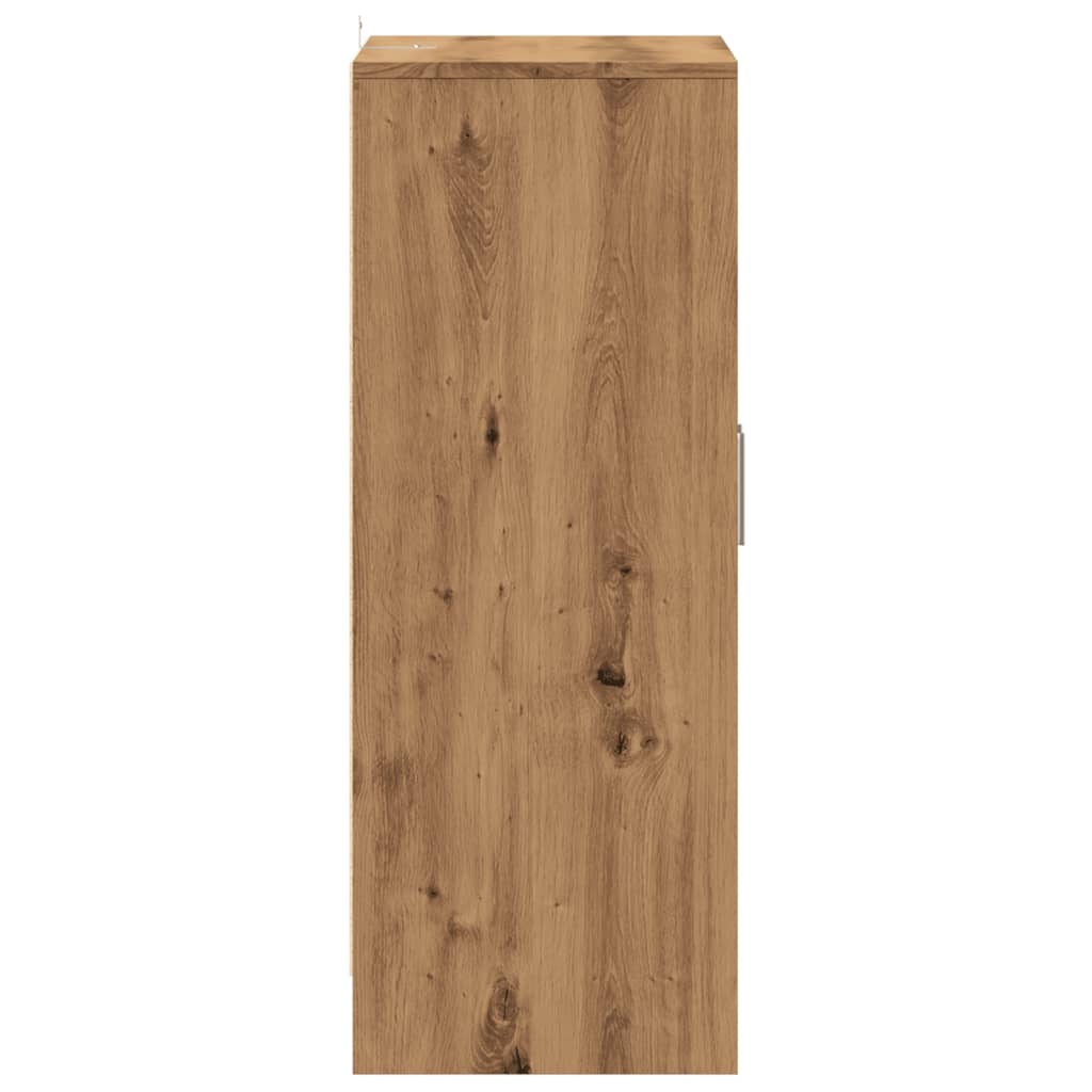 vidaXL Παπουτσοθήκη Αρτισιανή Δρυς 60x35x92 εκ. Επεξεργασμένο Ξύλο