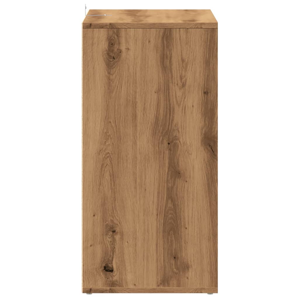 vidaXL Παπουτσοθήκη Αρτισιανή Δρυς 60x35x70 εκ. Επεξεργασμένο Ξύλο