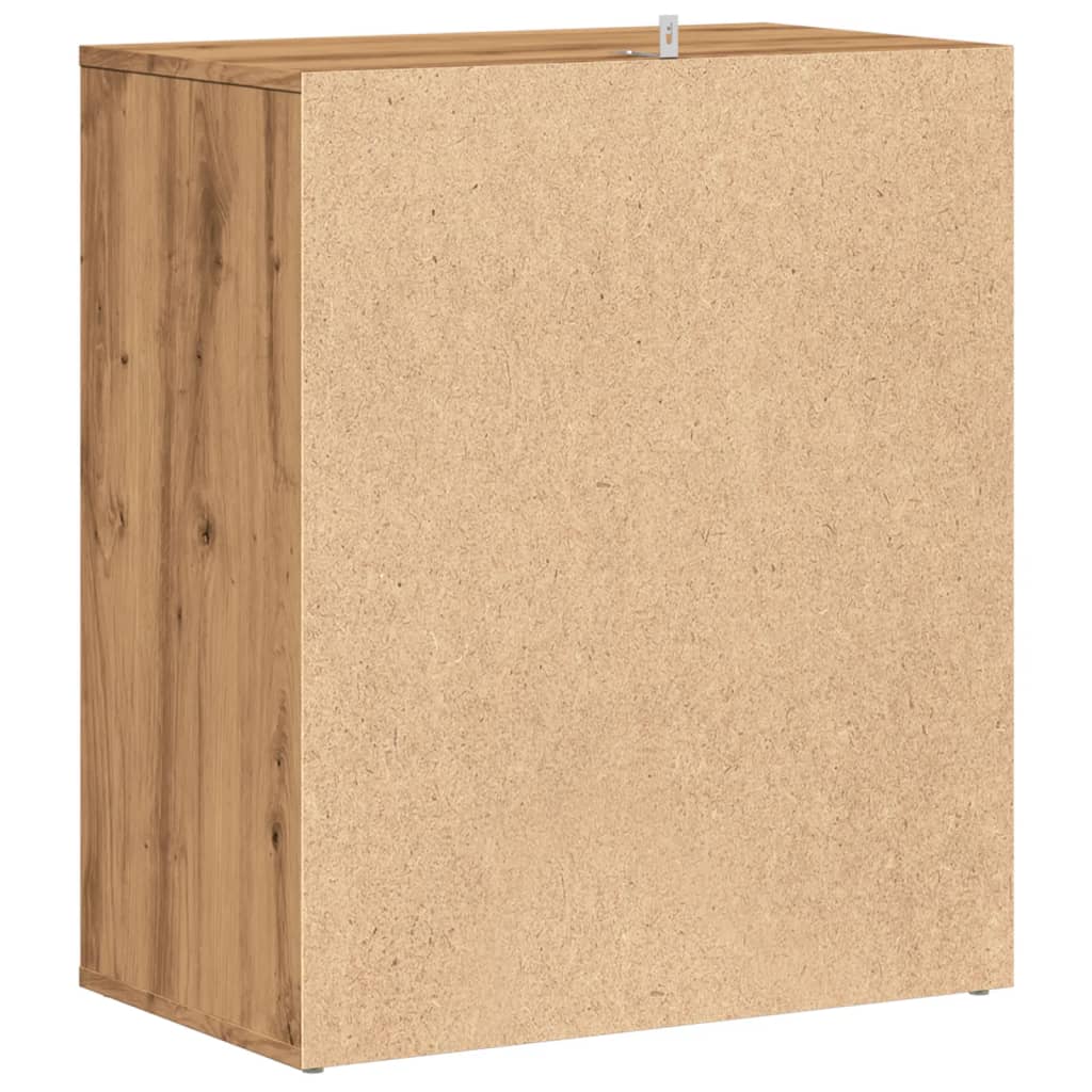 vidaXL Παπουτσοθήκη Αρτισιανή Δρυς 60x35x70 εκ. Επεξεργασμένο Ξύλο