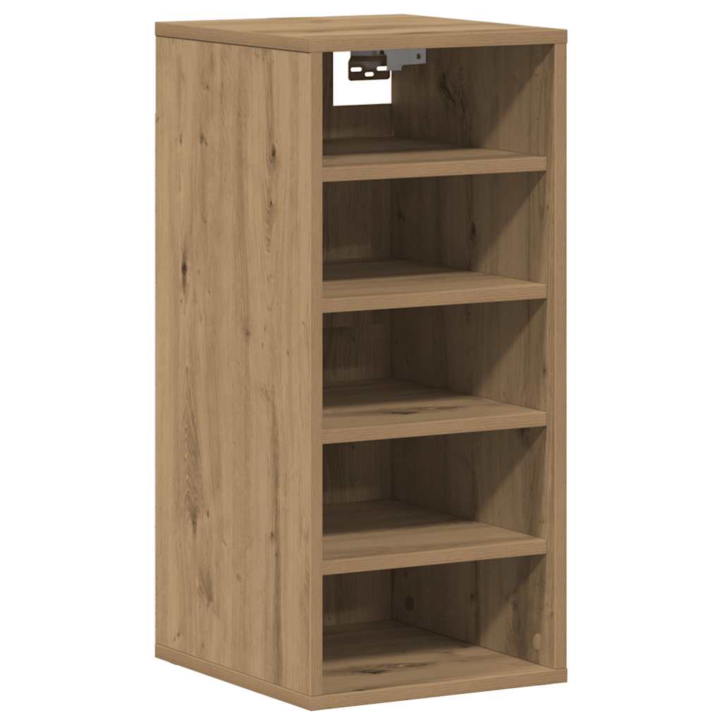 vidaXL Ντουλάπια παπουτσιών 2 τεμ Artisan Oak 32x35x70 cm