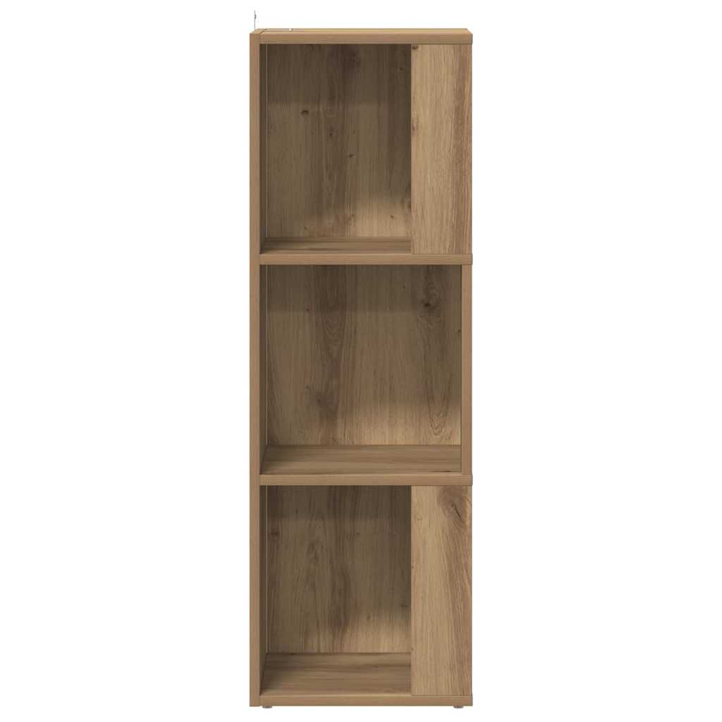 vidaXL Γωνιακό ντουλάπι Artisan Oak 33x33x100 cm Κατασκευασμένο ξύλο