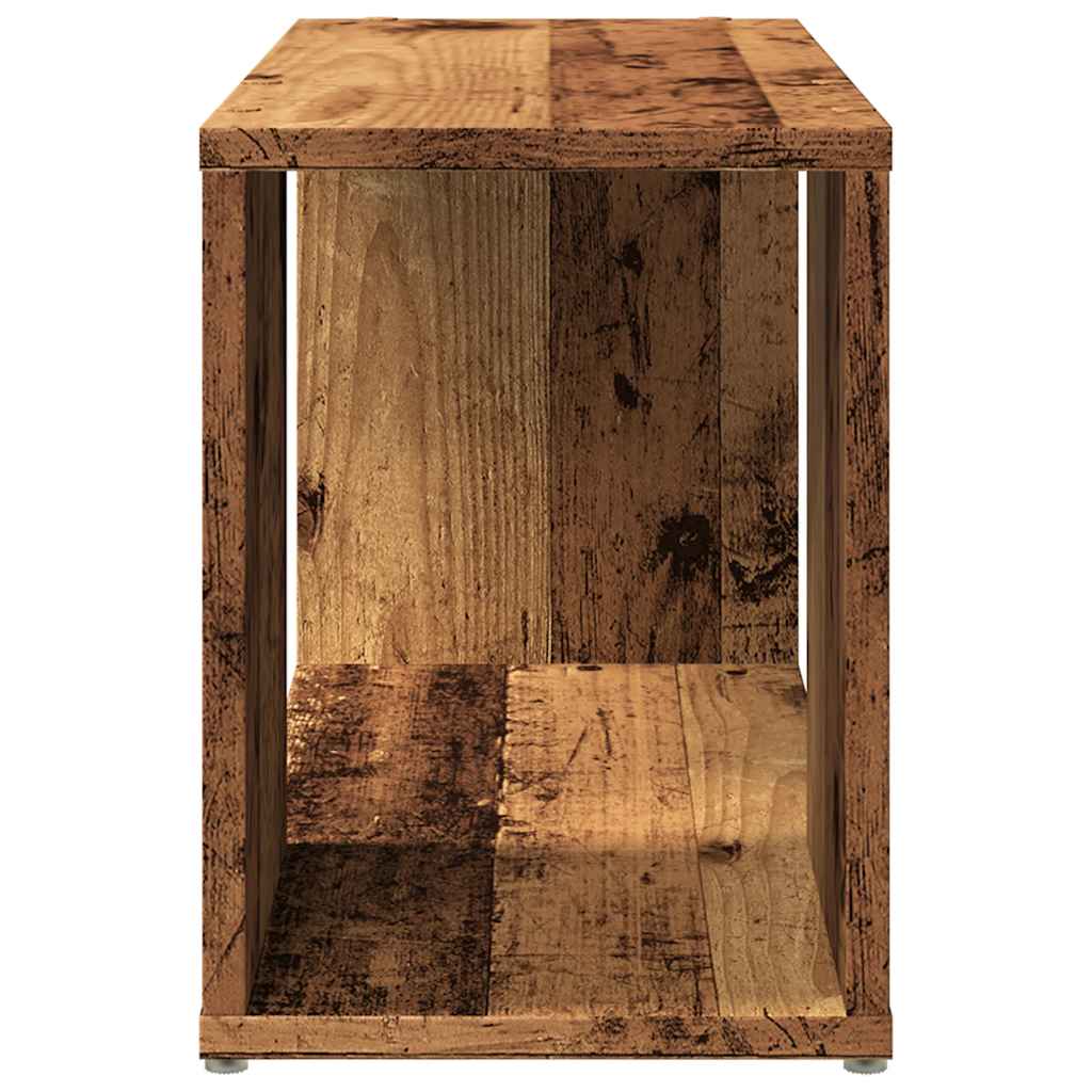 vidaXL Έπιπλο Τηλεόρασης Παλιό Ξύλο 60 x 24 x 32 εκ. από Μοριοσανίδα