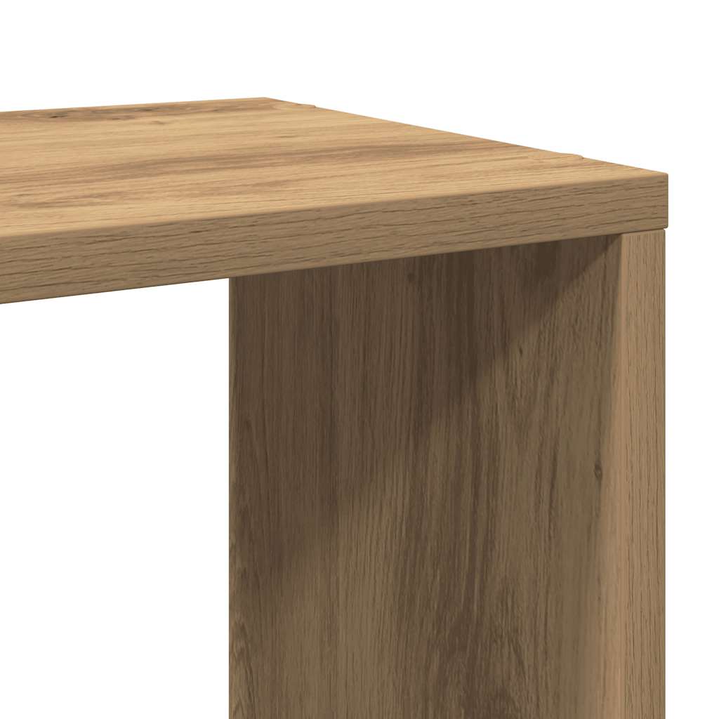 vidaXL Έπιπλο Τηλεόρασης Τεχνίτης Δρυς 60x24x32 εκ Επεξεργασμένο Ξύλο