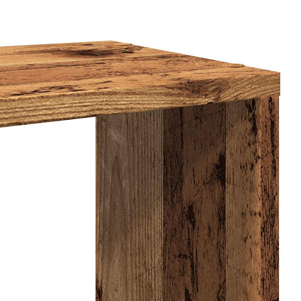 ντουλάπι τηλεόρασης vidaXL Παλιό ξύλο 80x24x32cm Κατασκευασμένο ξύλο
