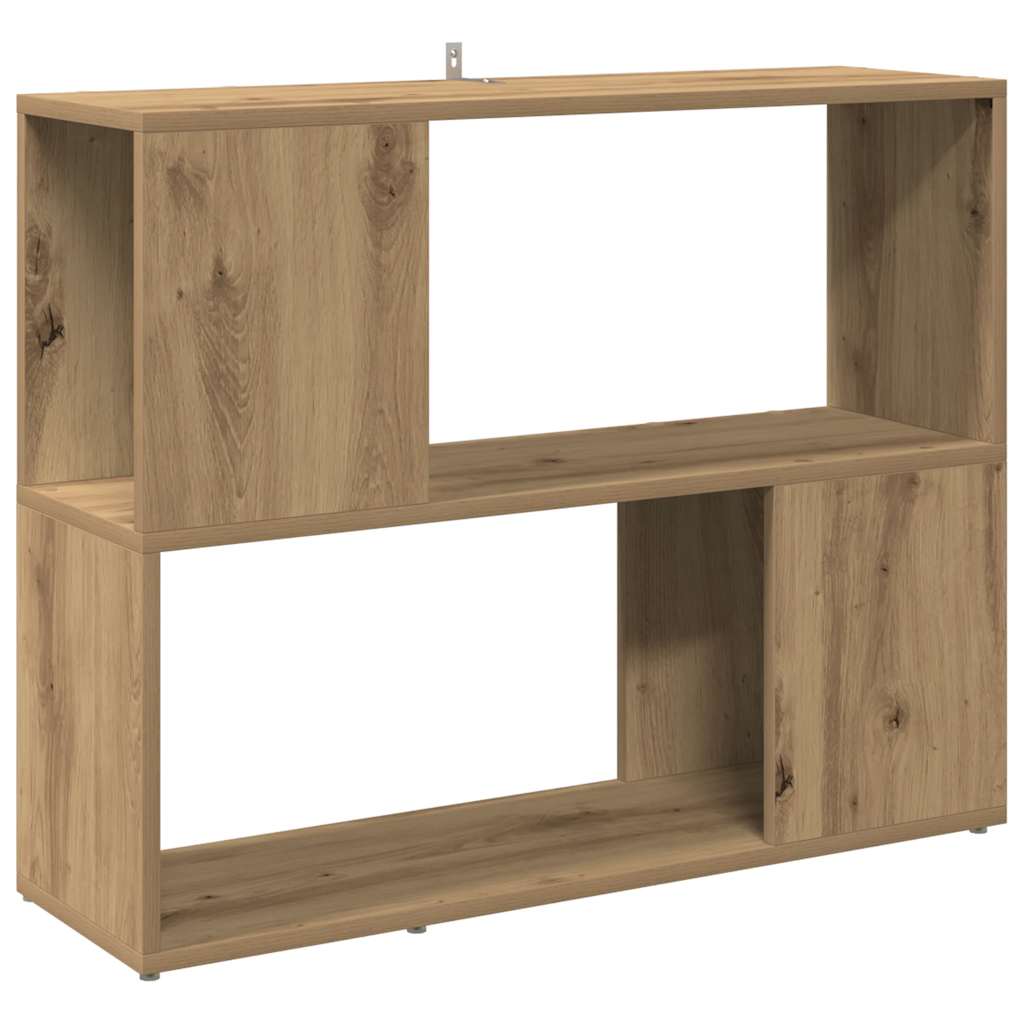 vidaXL Ντουλάπι βιβλίων/διαχωριστικό δωματίου Artisan Oak 80x24x63 cm