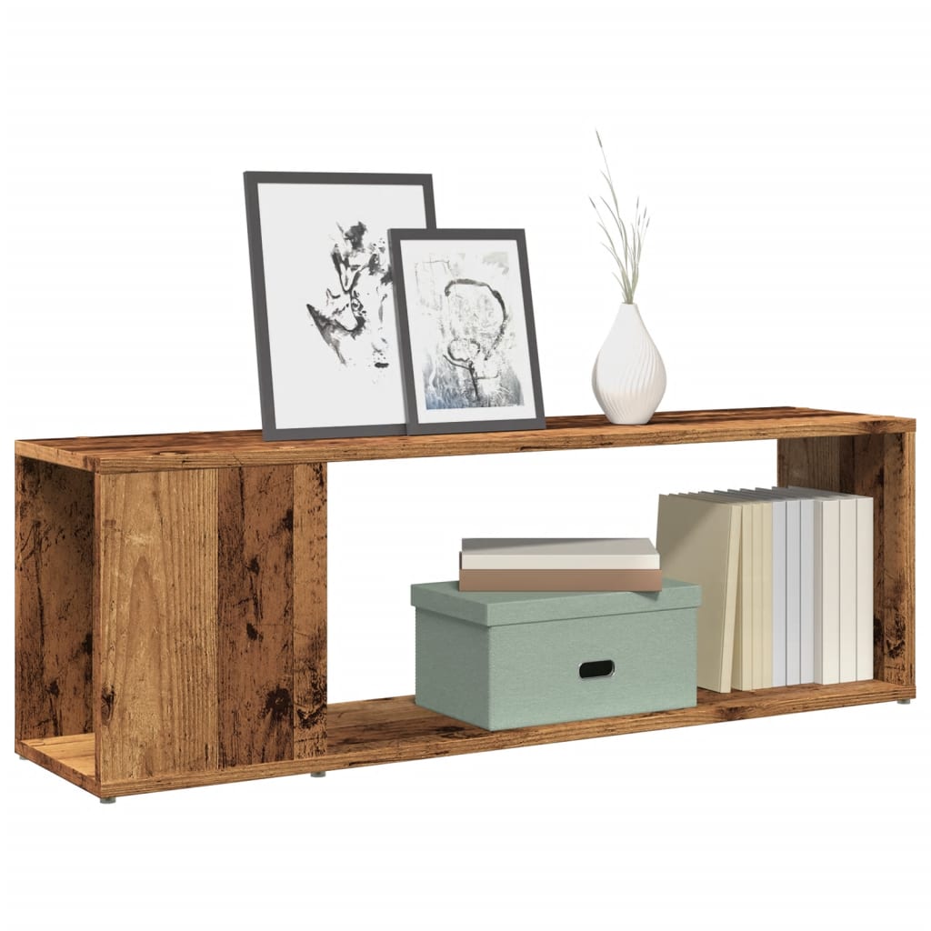 vidaXL Έπιπλο Τηλεόρασης Όψη Παλαιού Ξύλου 100x24x32 εκ. Επεξεργ. Ξύλο