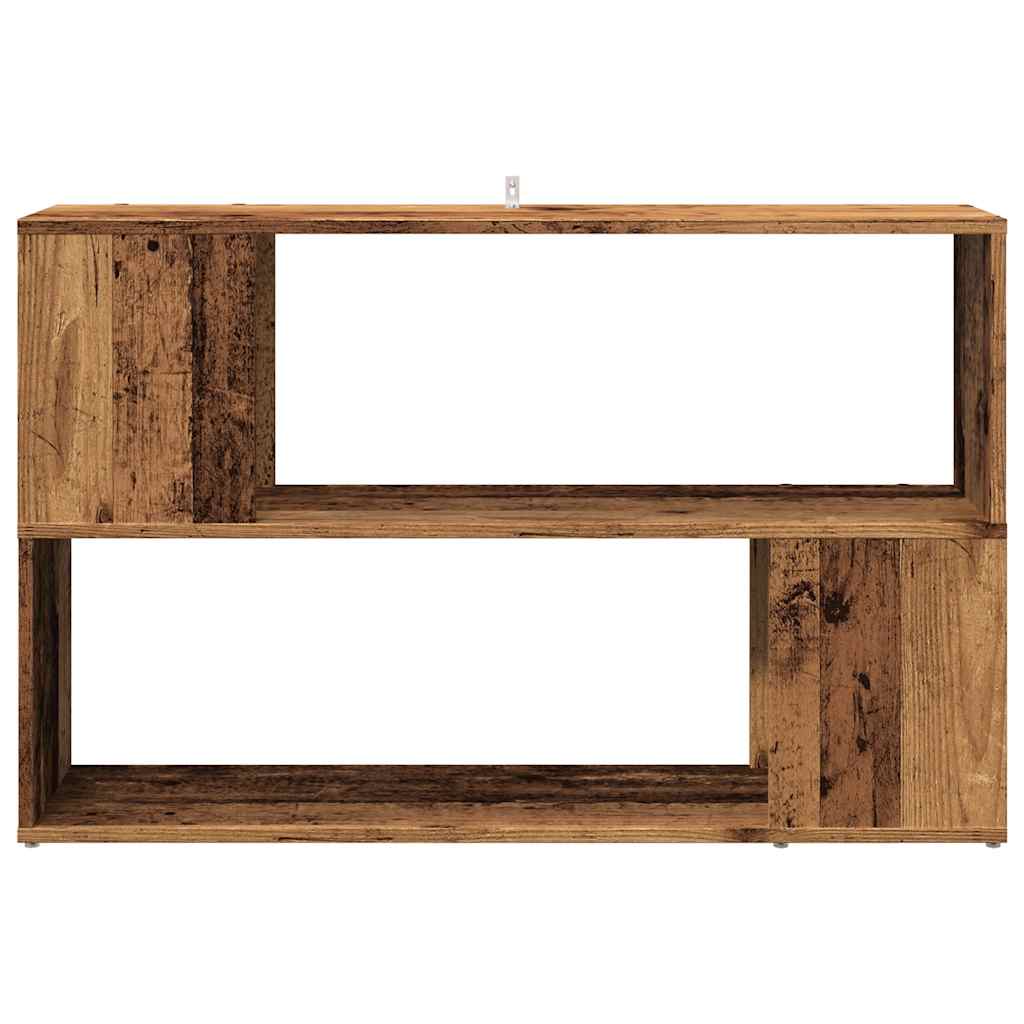 vidaXL Βιβλιοθήκη Παλιό Ξύλο 100 x 24 x 63 εκ. από Μοριοσανίδα