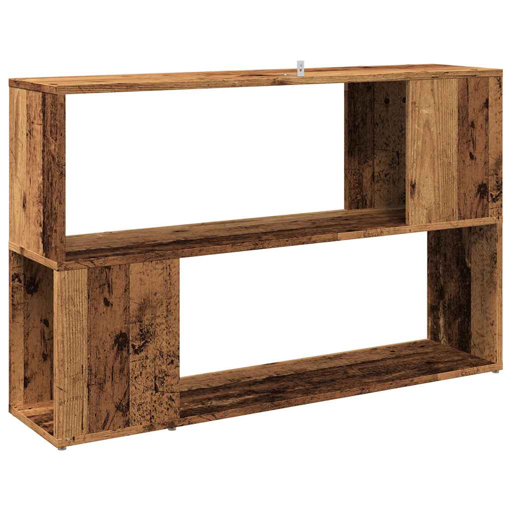 vidaXL Βιβλιοθήκη Παλιό Ξύλο 100 x 24 x 63 εκ. από Μοριοσανίδα