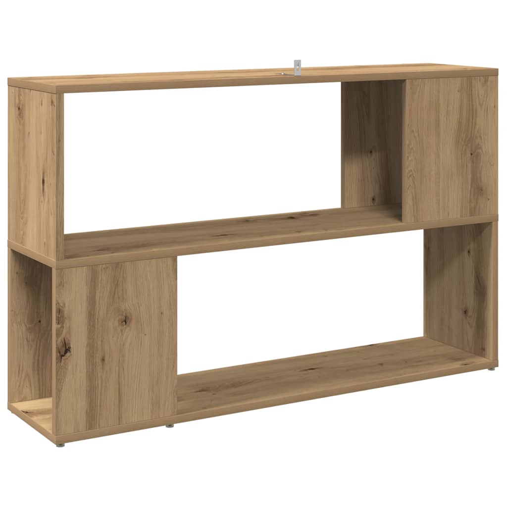 vidaXL Βιβλιοθήκη Αρτισιανή Δρυς 100x24x63 εκ. Επεξεργ. Ξύλο