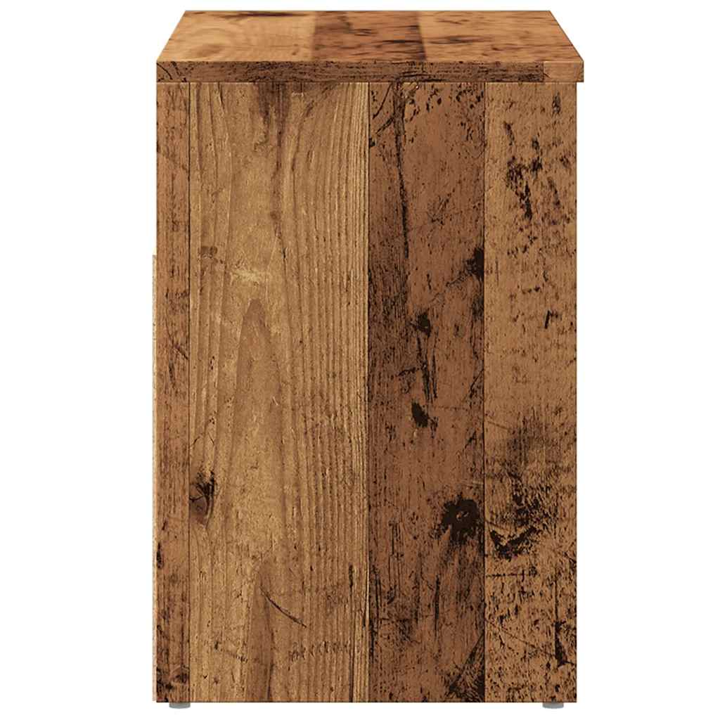vidaXL Παπουτσοθήκη Παλιό Ξύλο 60 x 30 x 45 εκ. από Μοριοσανίδα