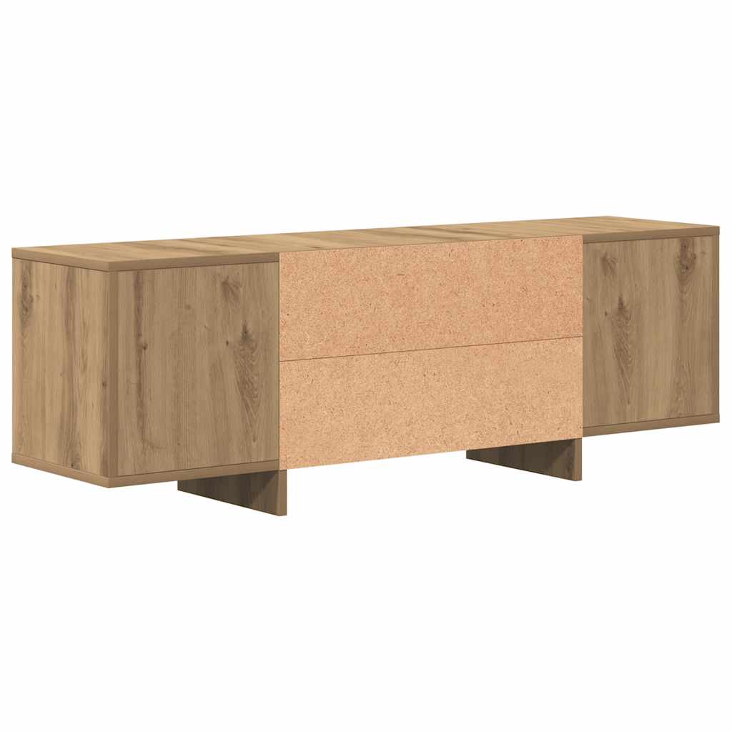 vidaXL Έπιπλο Τηλεόρασης Αρτισιανή Δρυς 120x30x40,5 εκ Επεξ. Ξύλο
