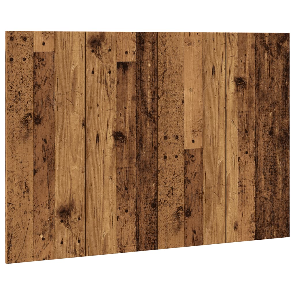 vidaXL Κεφαλάρι κρεβατιού Παλιό ξύλο 120x1,5x80 cm