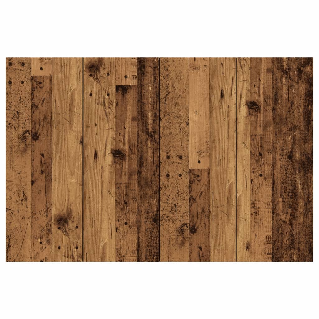 vidaXL Κεφαλάρι κρεβατιού Παλιό ξύλο 120x1,5x80 cm