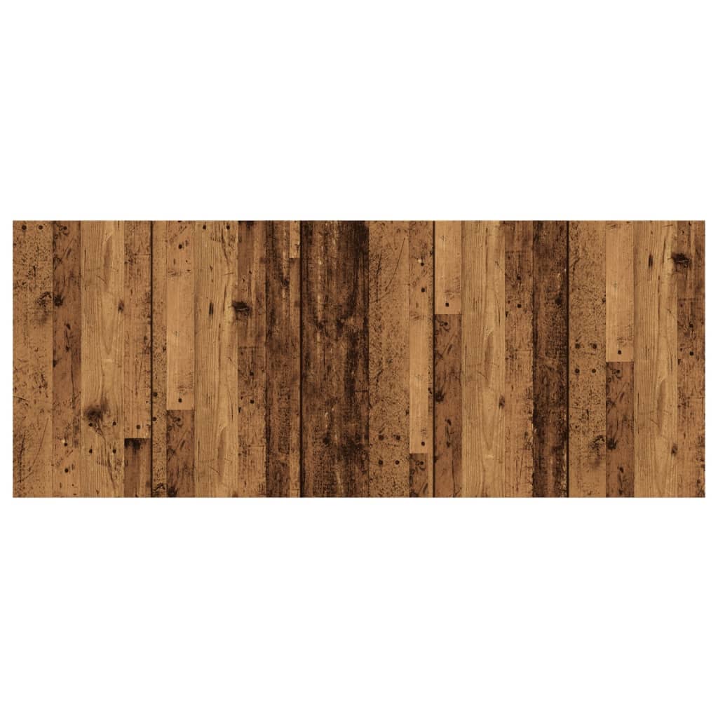 vidaXL κεφαλάρι κρεβατιού Παλιό ξύλο 200x1,5x80 cm Κατασκευασμένο ξύλο