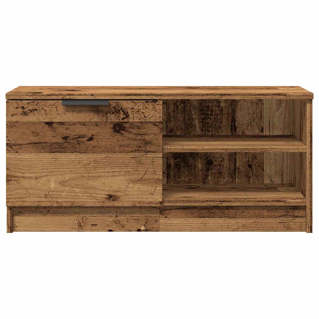ντουλάπι τηλεόρασης vidaXL Παλιό ξύλο 80x35x36,5cm Κατασκευασμένο ξύλο