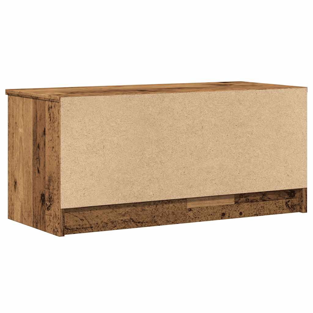 ντουλάπι τηλεόρασης vidaXL Παλιό ξύλο 80x35x36,5cm Κατασκευασμένο ξύλο