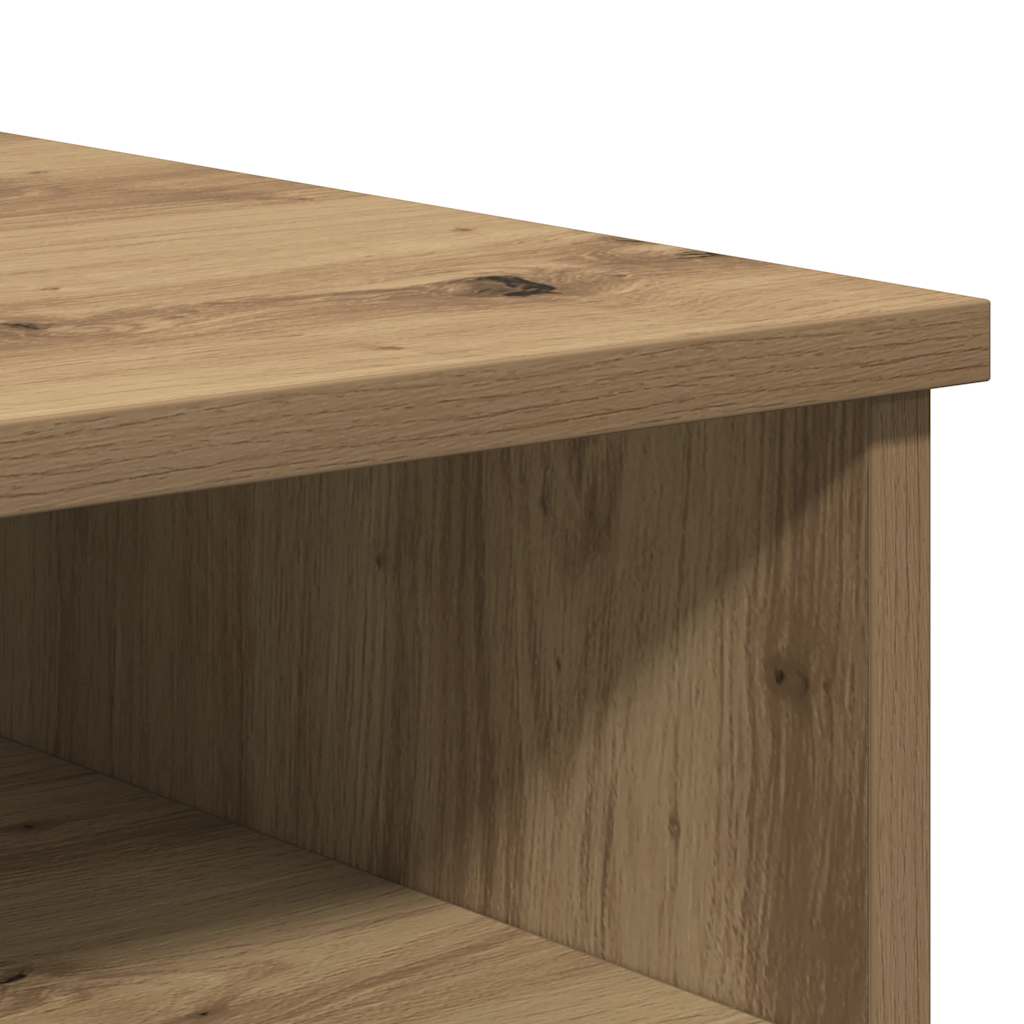 vidaXL Σετ ντουλάπι τηλεόρασης 2 τεμαχίων Artisan Oak 80x35x36,5 cm
