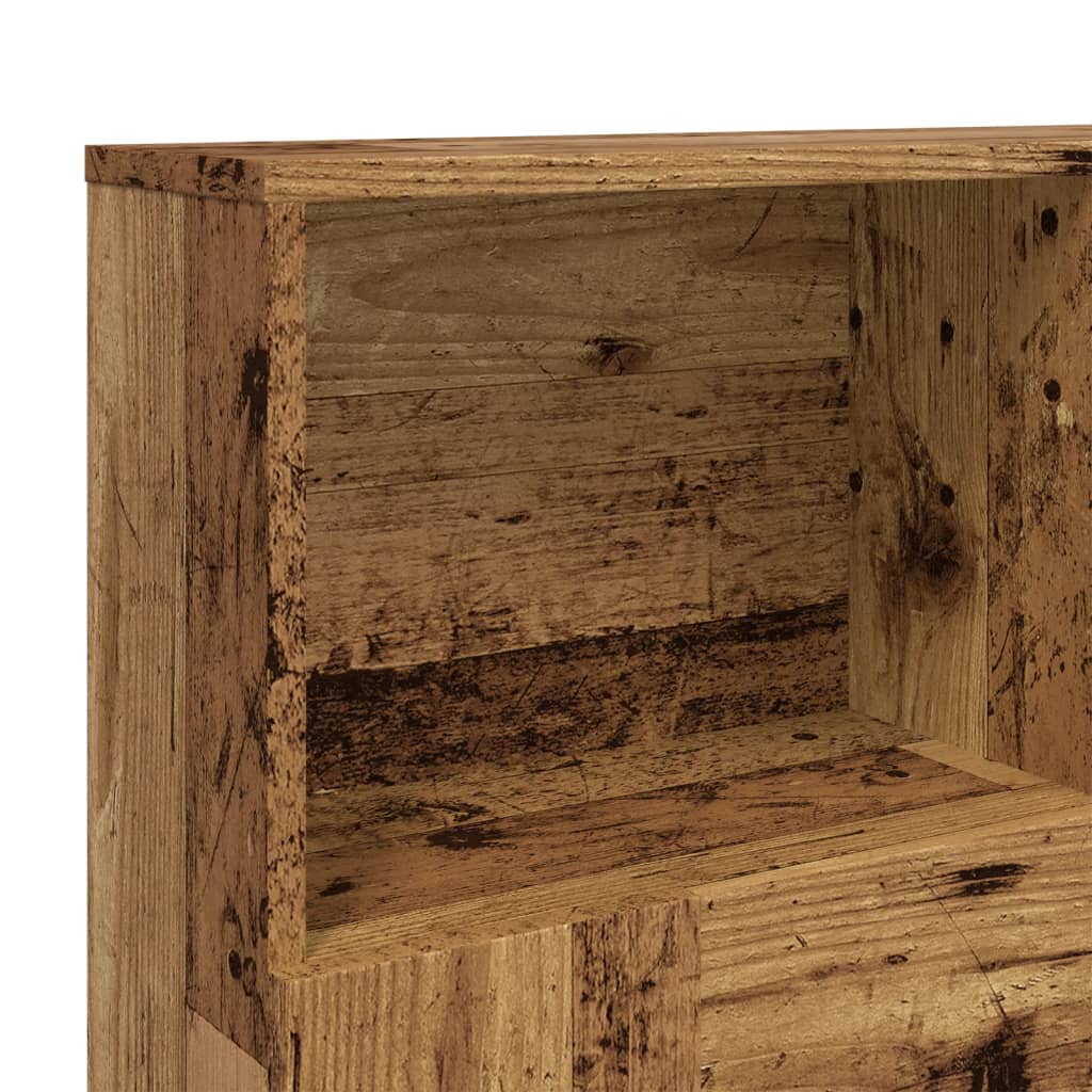 vidaXL Κεφαλάρι Με Αποθηκευτικό Χώρο 120x19x103,5 εκ. Επεξ. Ξύλο