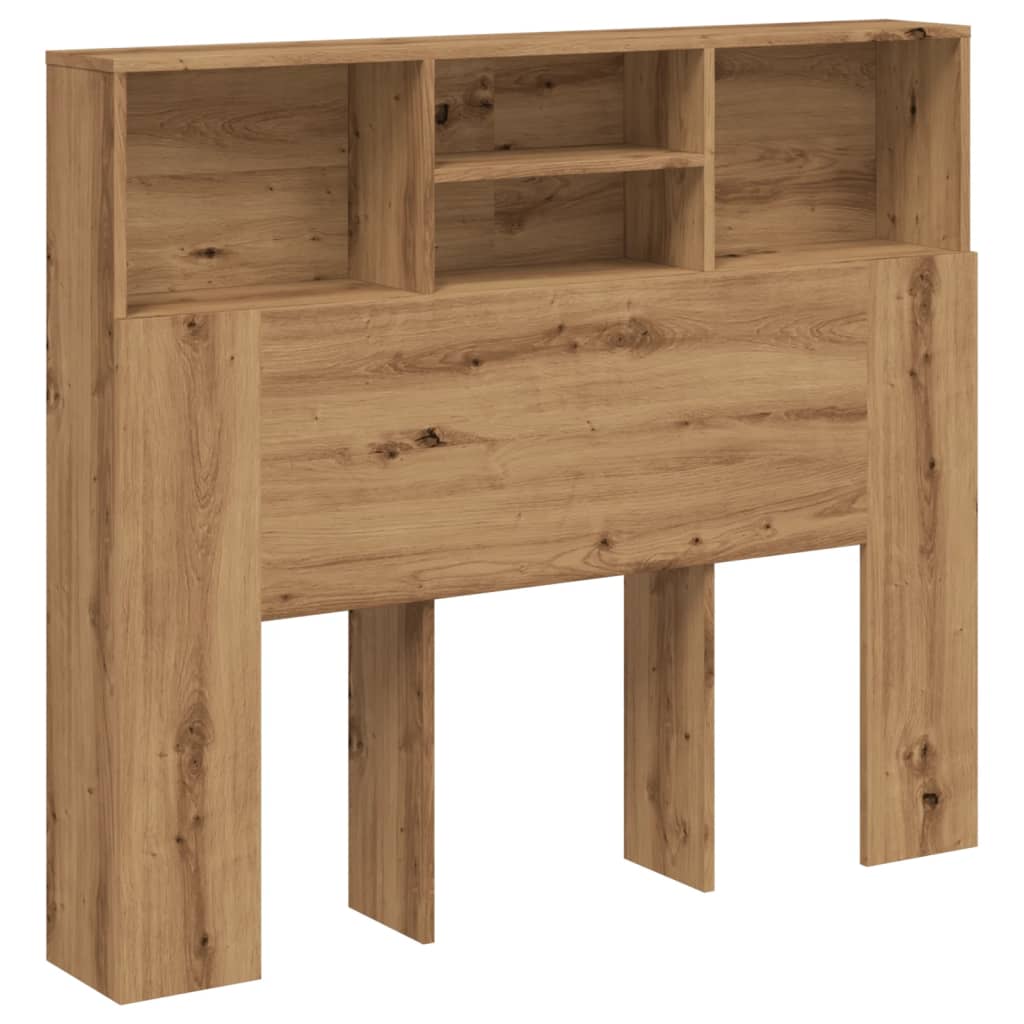 vidaXL Κεφαλάρι Με Αποθηκευτικό Χώρο 120x19x103,5 εκ. Επεξ. Ξύλο