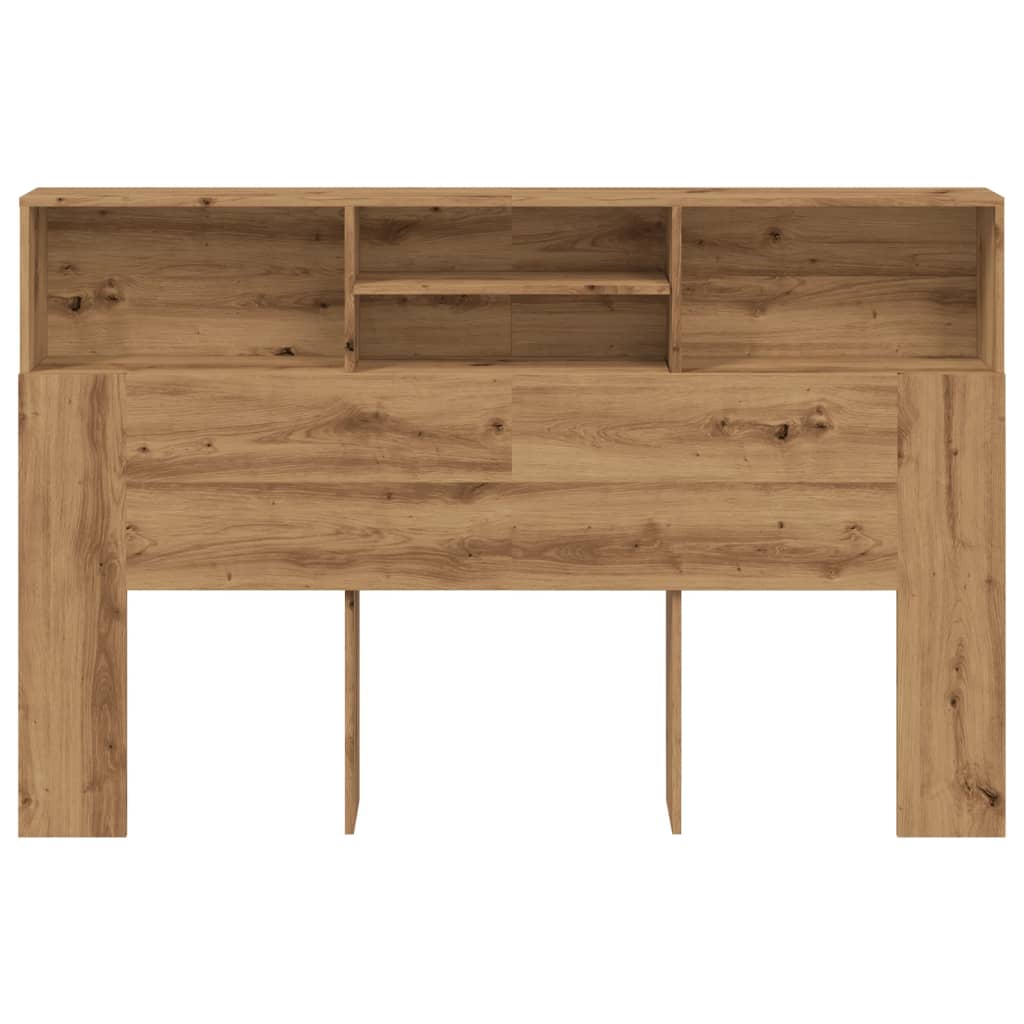 vidaXL Ντουλάπι κεφαλάρι Artisan Oak Κατασκευασμένο ξύλο
