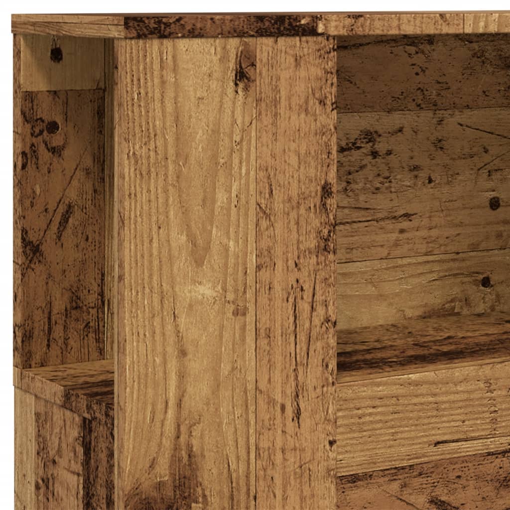 vidaXL Κεφαλάρι Με Αποθηκευτικό Χώρο 100x19x104,5 εκ. Επεξ. Ξύλο