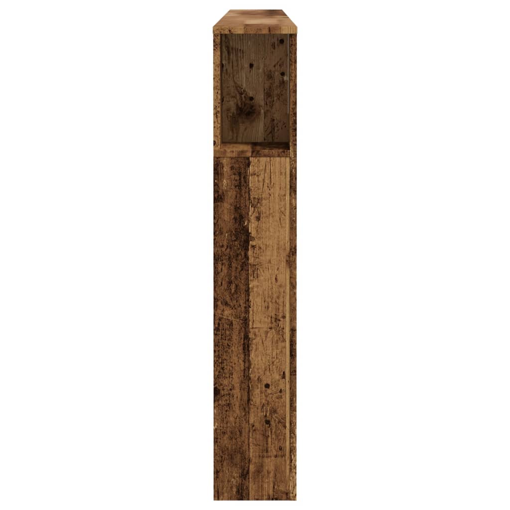 vidaXL Κεφαλάρι Με Αποθηκευτικό Χώρο 200x18,5x102,5 εκ. Επεξ. Ξύλο