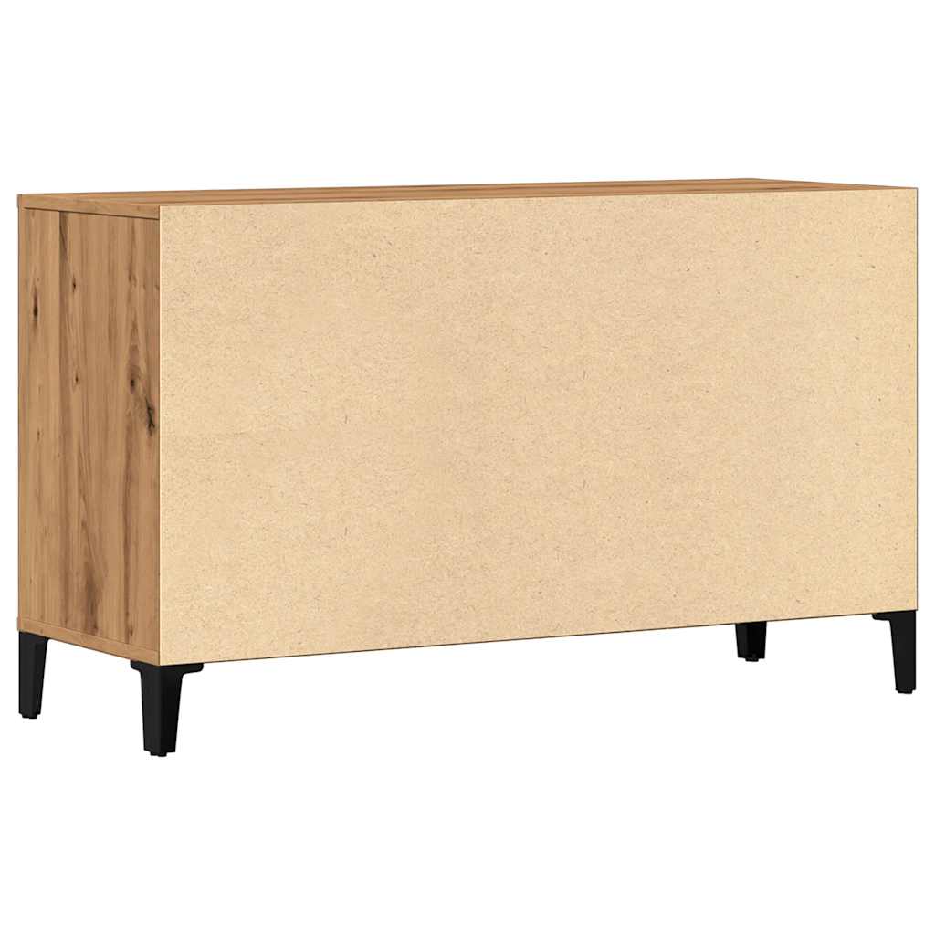 vidaXL Σκευοθήκη Δρυς τεχνίτης 100x36x60 cm Κατασκευασμένο ξύλο