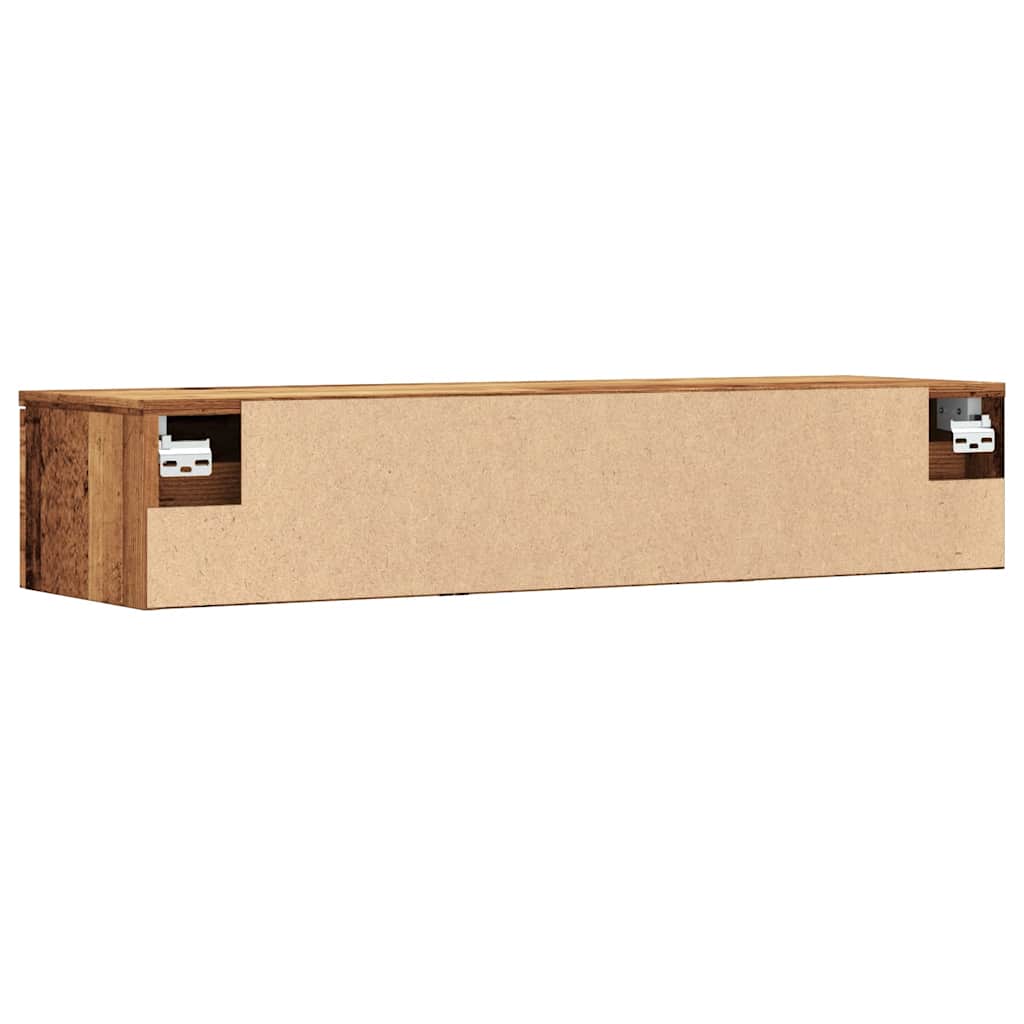 ντουλάπι τοίχου vidaXL Παλιό ξύλο 102x30x20 cm Κατασκευασμένο ξύλο