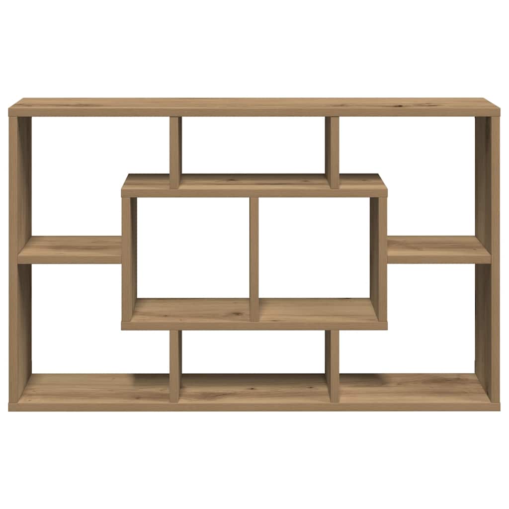 vidaXL Ράφι τοίχου Artisan Oak 85x16x52,5 cm Κατασκευασμένο ξύλο