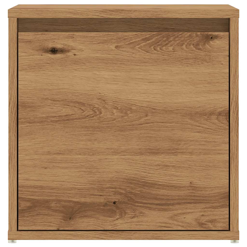 vidaXL Συρτάρι Box Artisan Δρυς 40,5x40x40 cm Ξύλο μηχανής