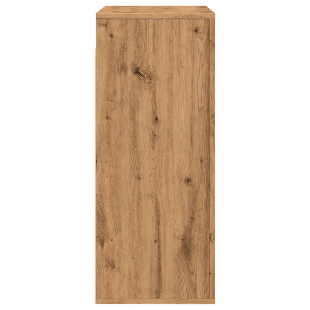 vidaXL Ντουλάπι Τοίχου Αρτισιανή Δρυς 80x33x80 εκ. Επεξεργασμένο Ξύλο