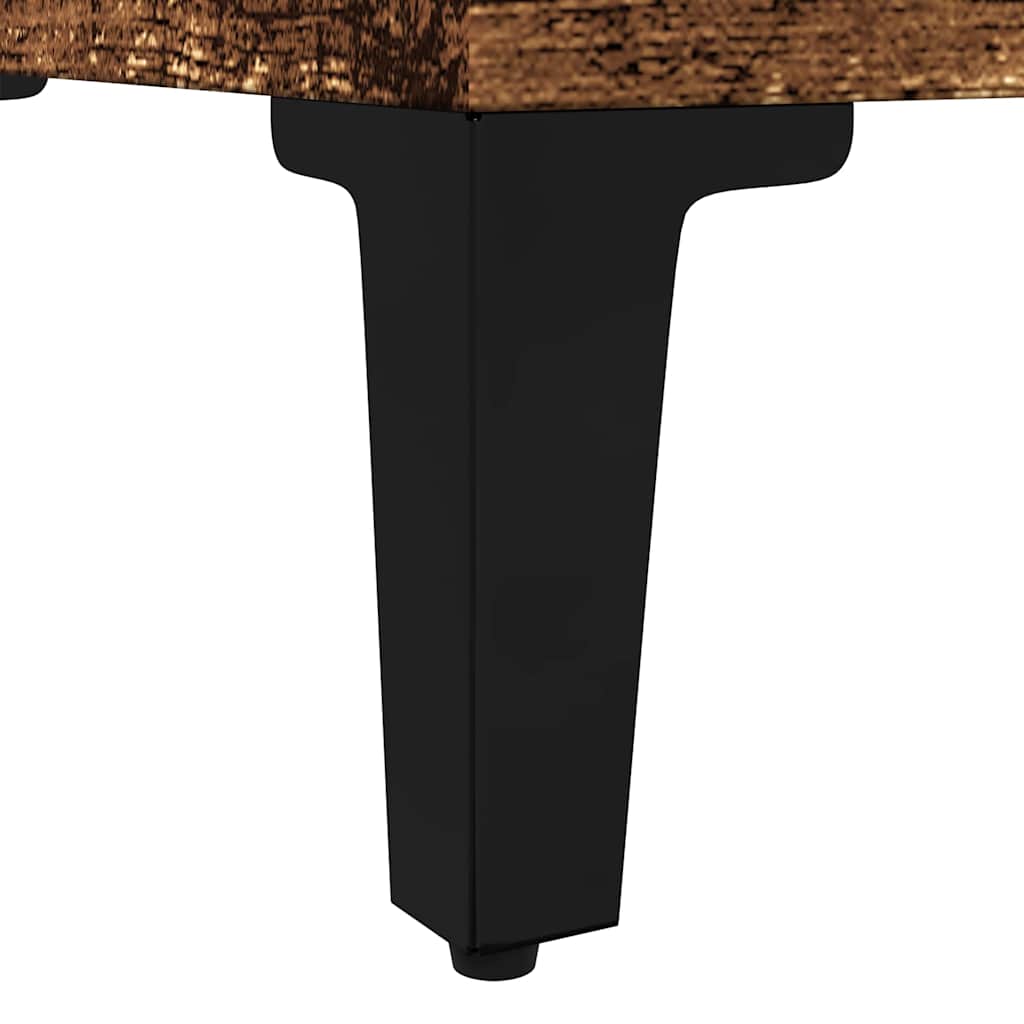 vidaXL Ντουλάπι μπάνιου Παλιό ξύλο 30x30x100 cm Κατασκευασμένο ξύλο