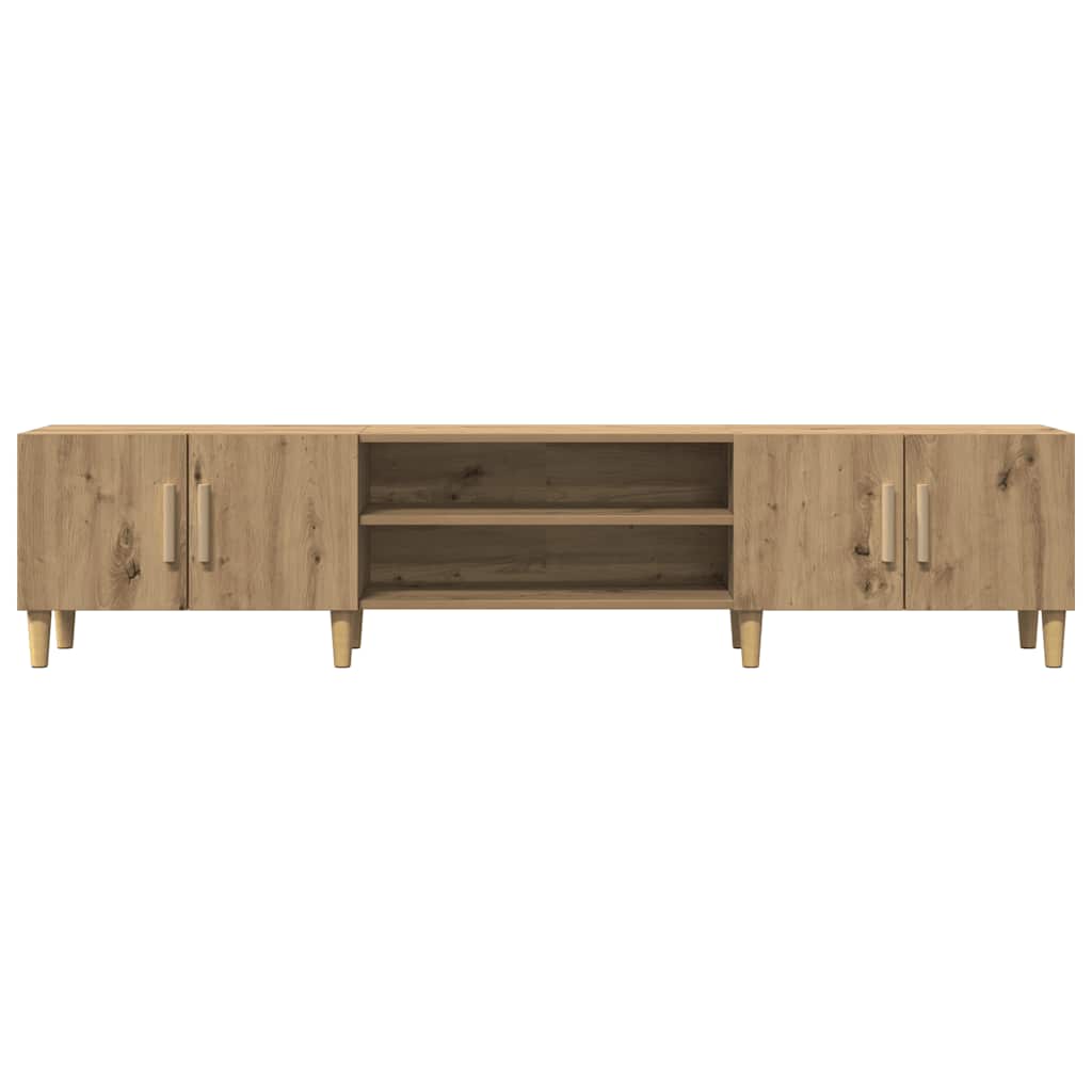 vidaXL Έπιπλο Τηλεόρασης Αρτισιανή Δρυς 180x31,5x40εκ Επεξ. Ξύλο