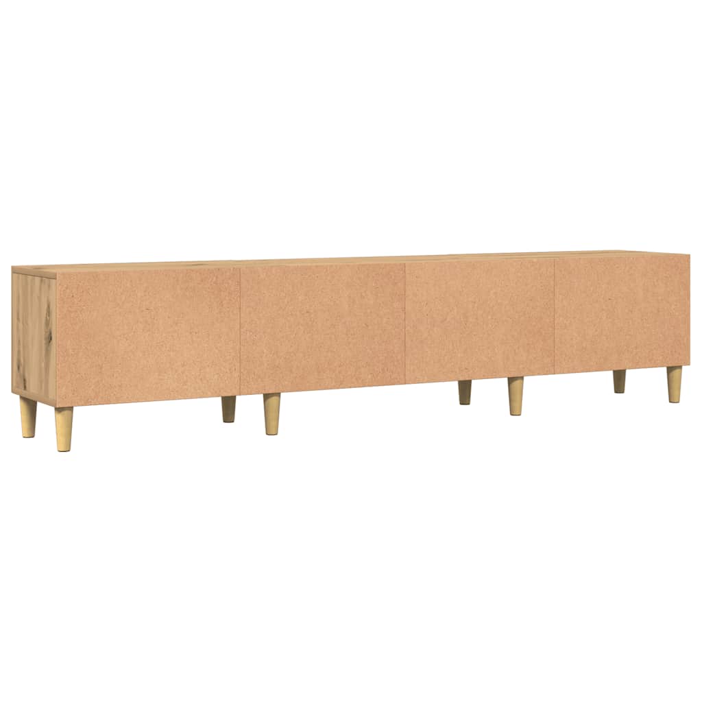 vidaXL Έπιπλο Τηλεόρασης Αρτισιανή Δρυς 180x31,5x40εκ Επεξ. Ξύλο